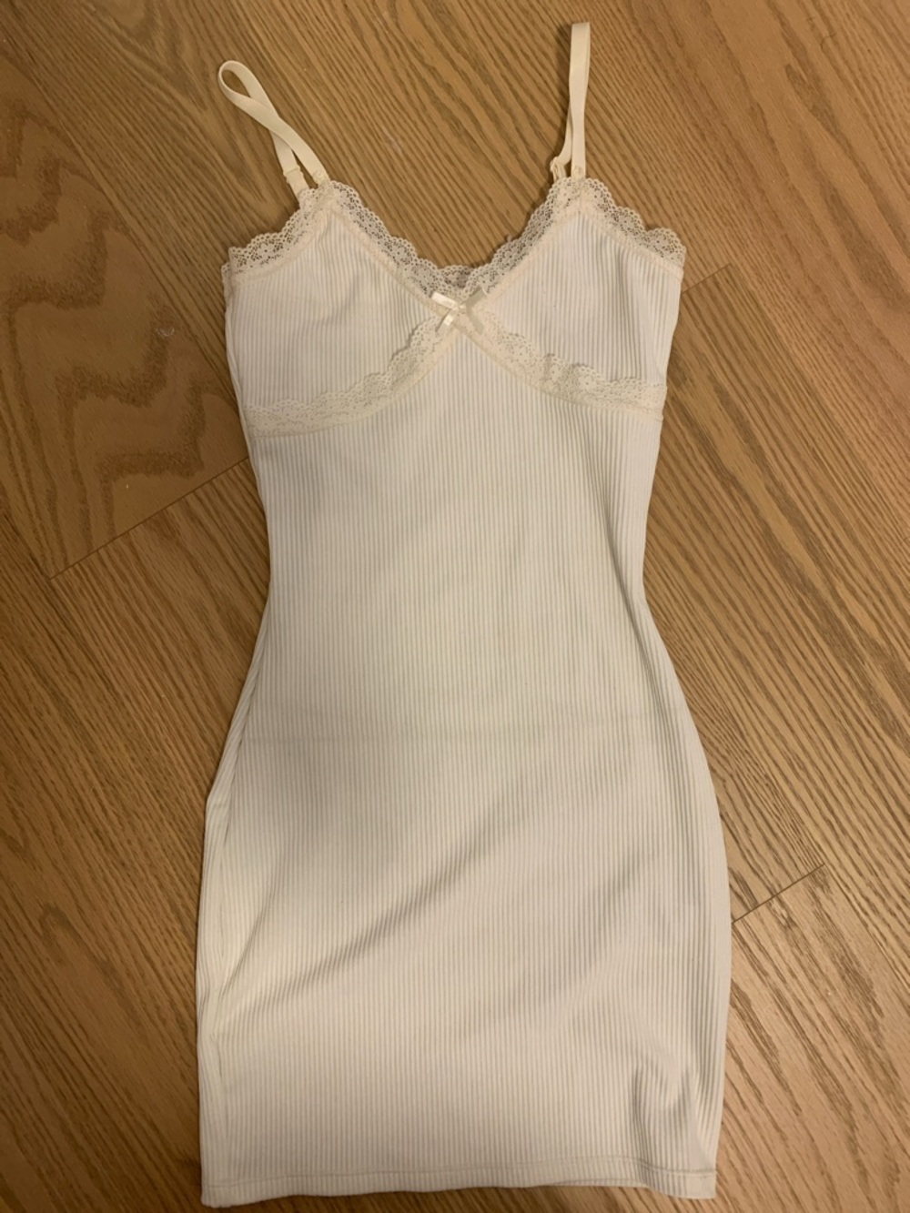 Women's Lace Trim Slip Dress H&M